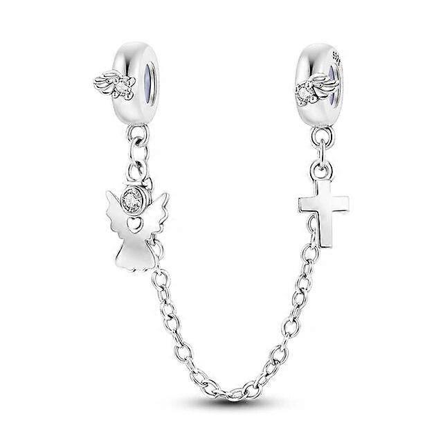 Silver 925 Charms Sister Moon Travel High Heels FitNew Original Bracelet Diy Cross Dog Cat Butterfly Luminous Skating Shoes