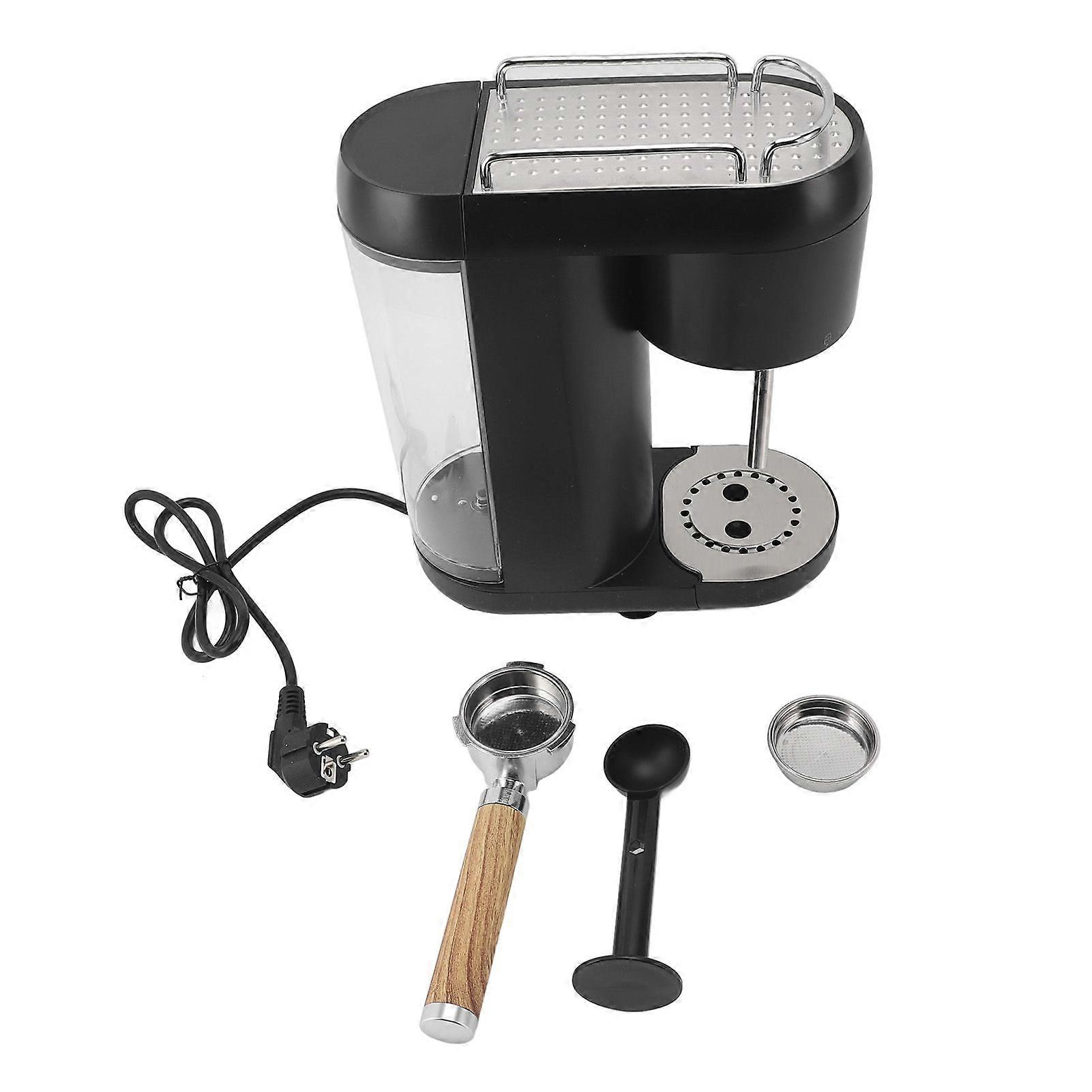 آلة صنع القهوة شبه أوتوماتيكية 1000 مل مضخة ضغط رغوة كثيفة نوع صانع قهوة صغير للمنزل قابس الاتحاد الأوروبي 220 فولت