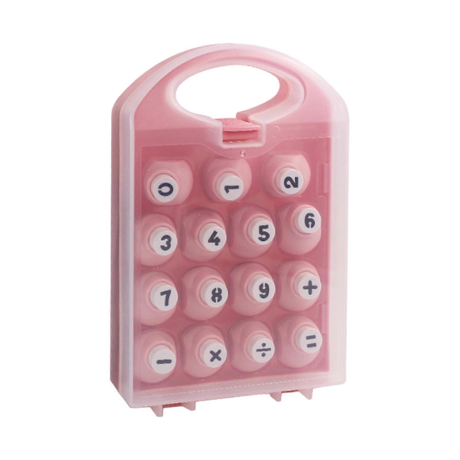 Paper Puncher Number Punch Crafting Tool Kinderen Wenskaarten Embossing Tool