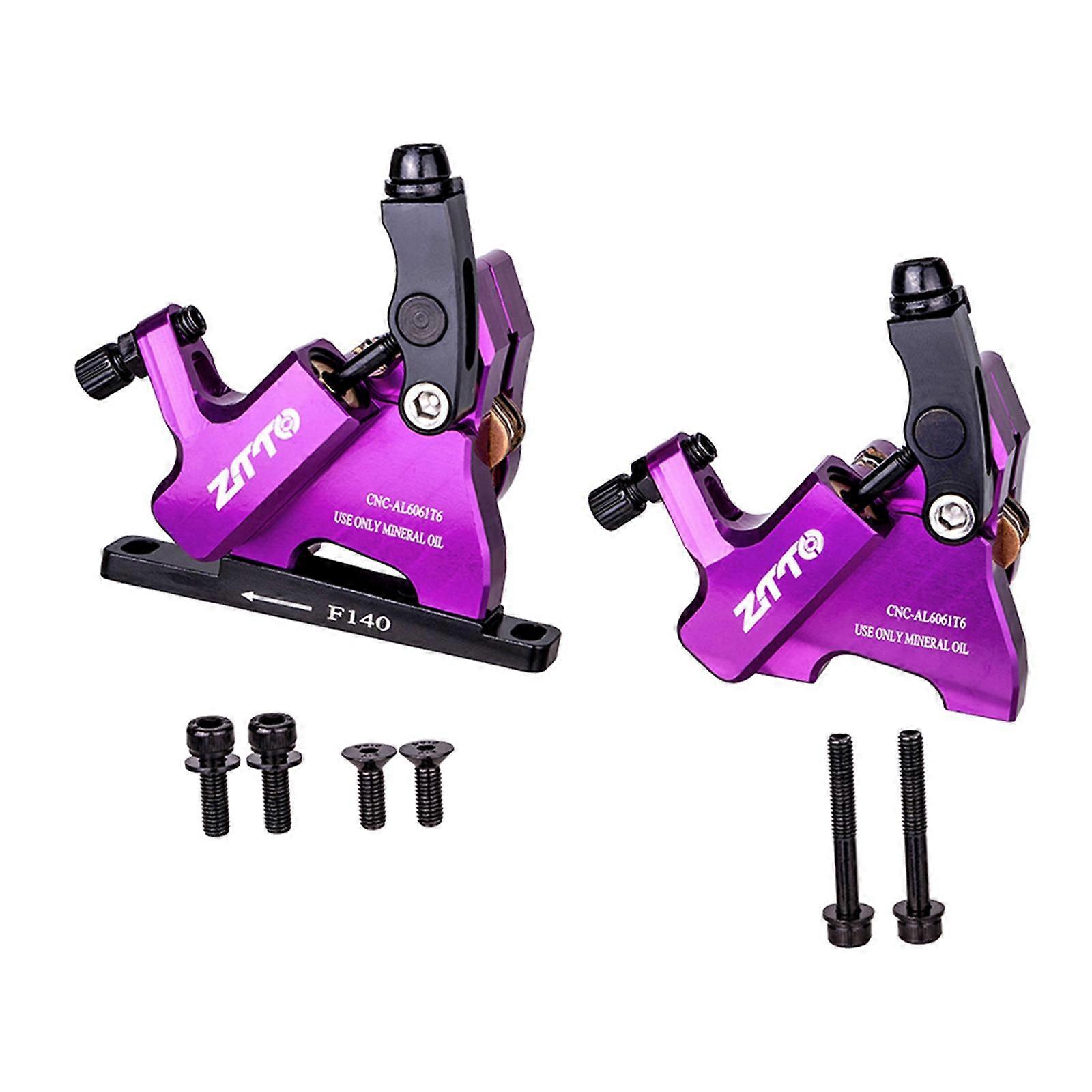 160mm Floating Discs Caliper Road Calipers Black