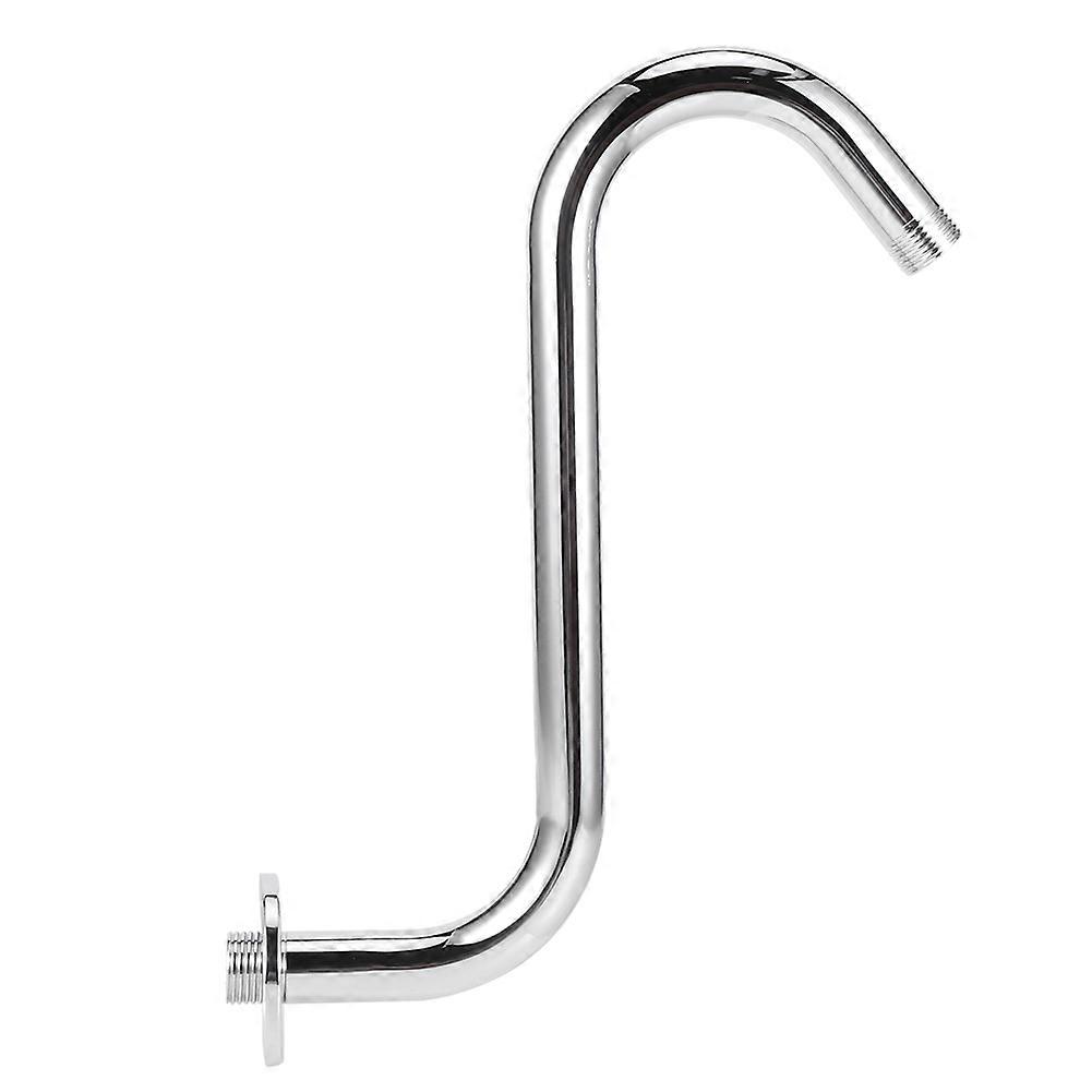 Effortless Shower Arm Extension, S-Shaped Stainless Steel with Quick Installation for a Revitalizing Shower Routine (S-Shaped, 26cm)