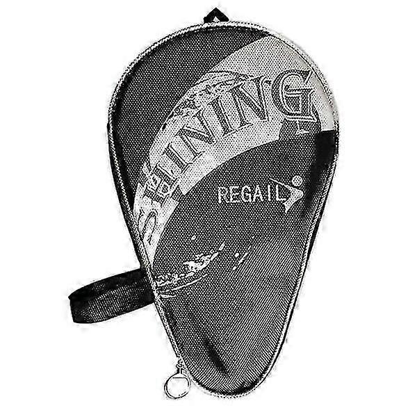 Table Tennis Racket Bag Ping Pong Paddles Case With Belt