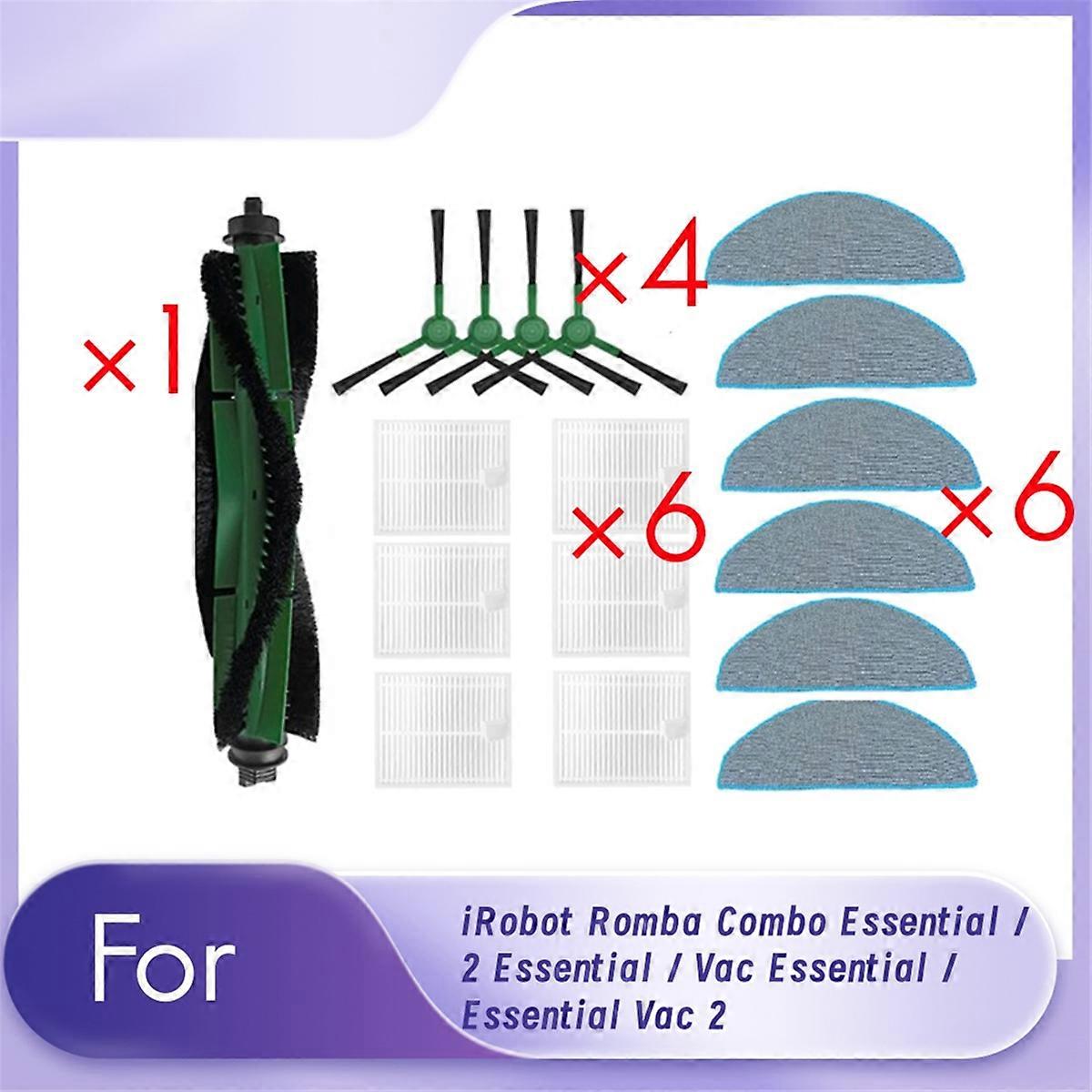 For IRobot Romba Combo Essential / 2 Essential / Vac Essential / Essential Vac 2 Vacuum Essential Va