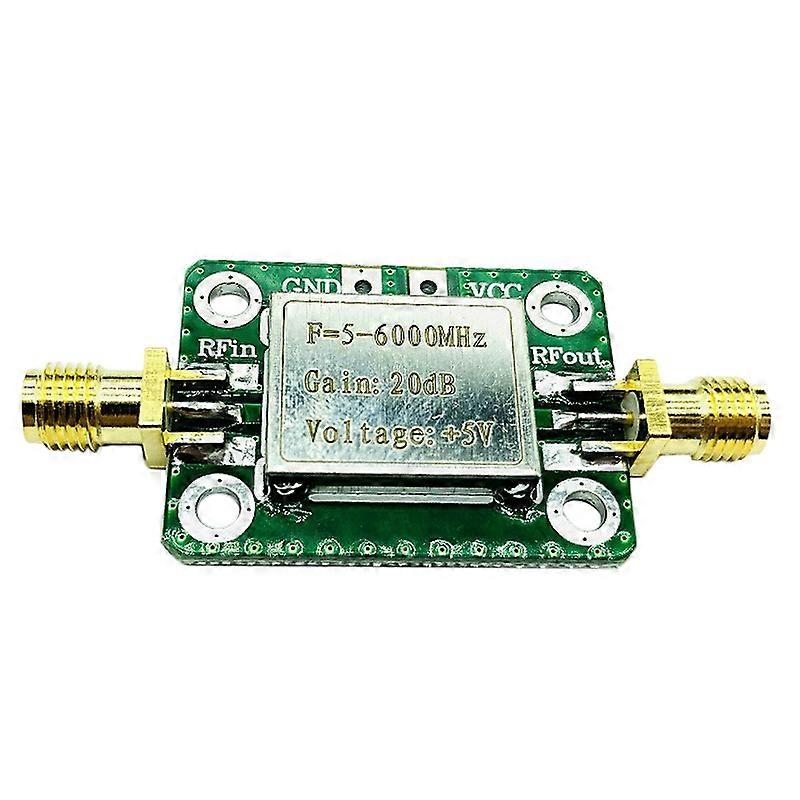Amplificateur de puissance RF avec coque de blindage, large bande 5 M-6 GHz, gain élevé 20 DB