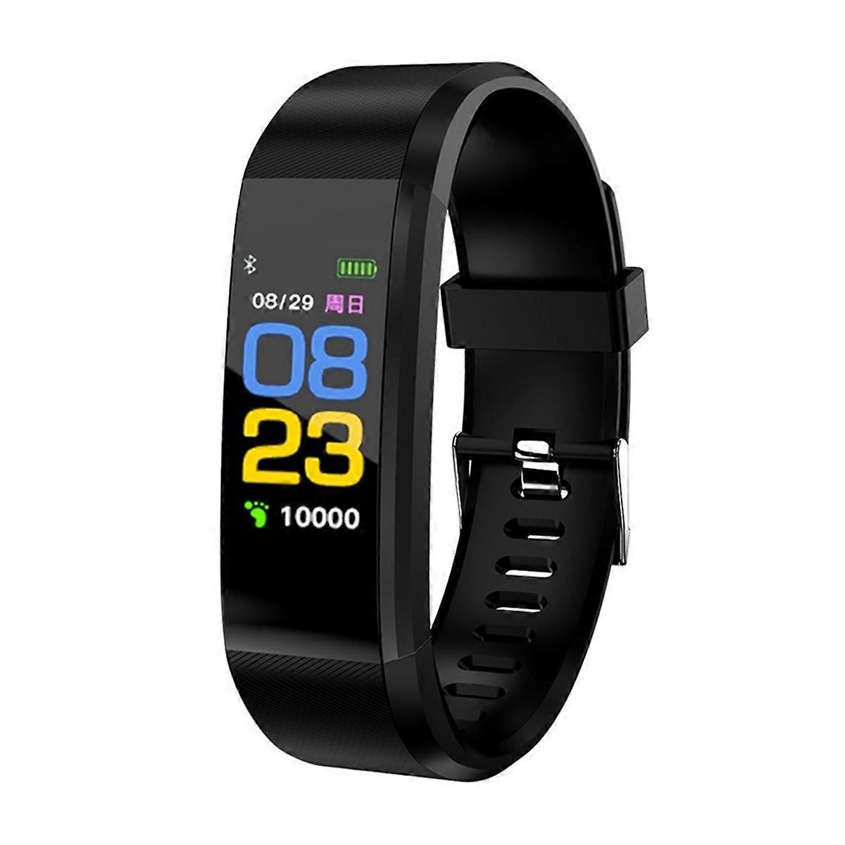سوار بلوتوث رياضي ذكي مقاوم للماء معدل ضربات القلب