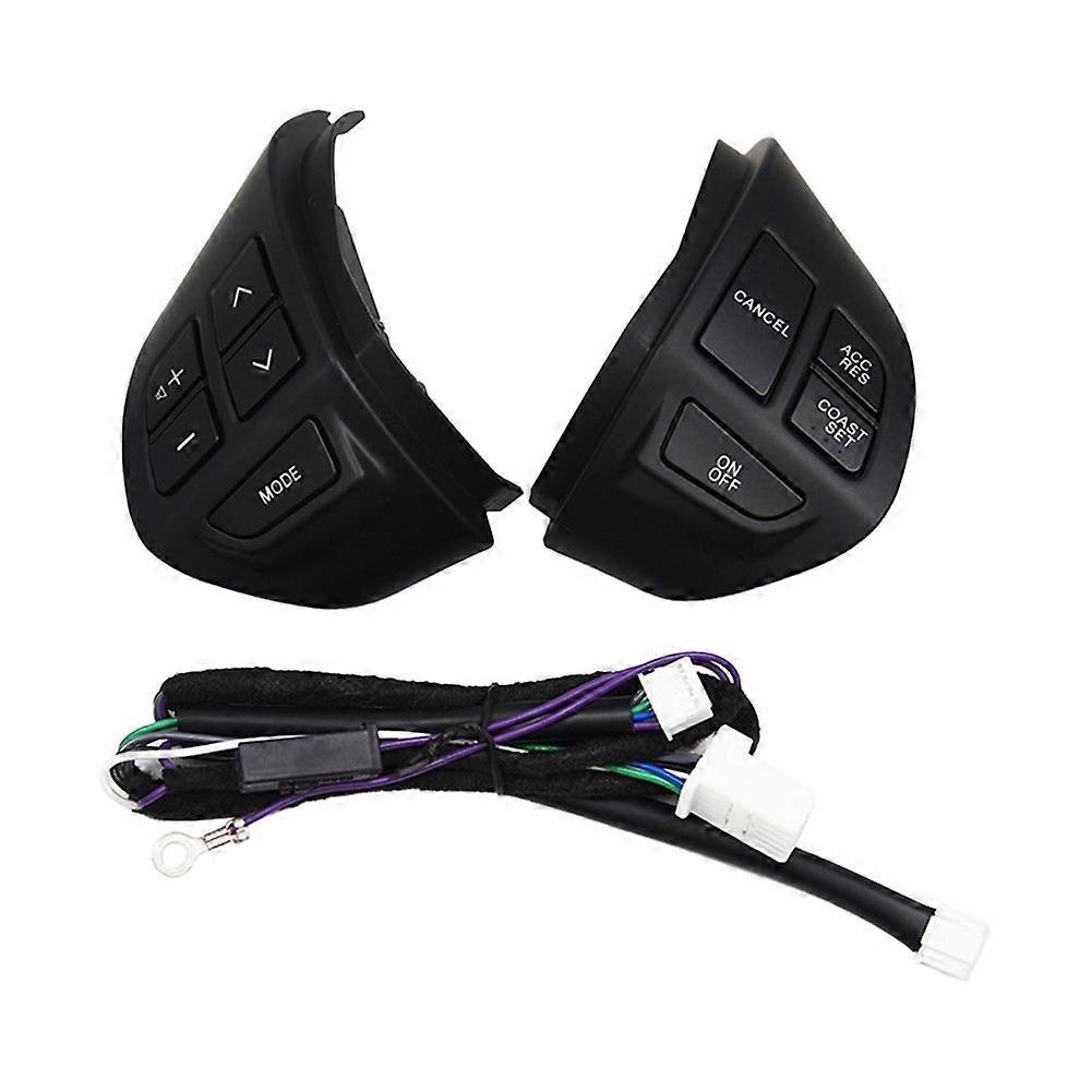Car Steering Wheel Audio Control Switch for 07-11 Black