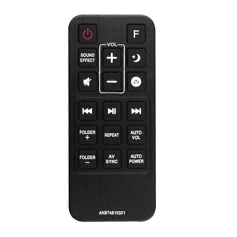 Replace AKB74815321 Remote Control for Soundbar SH5B