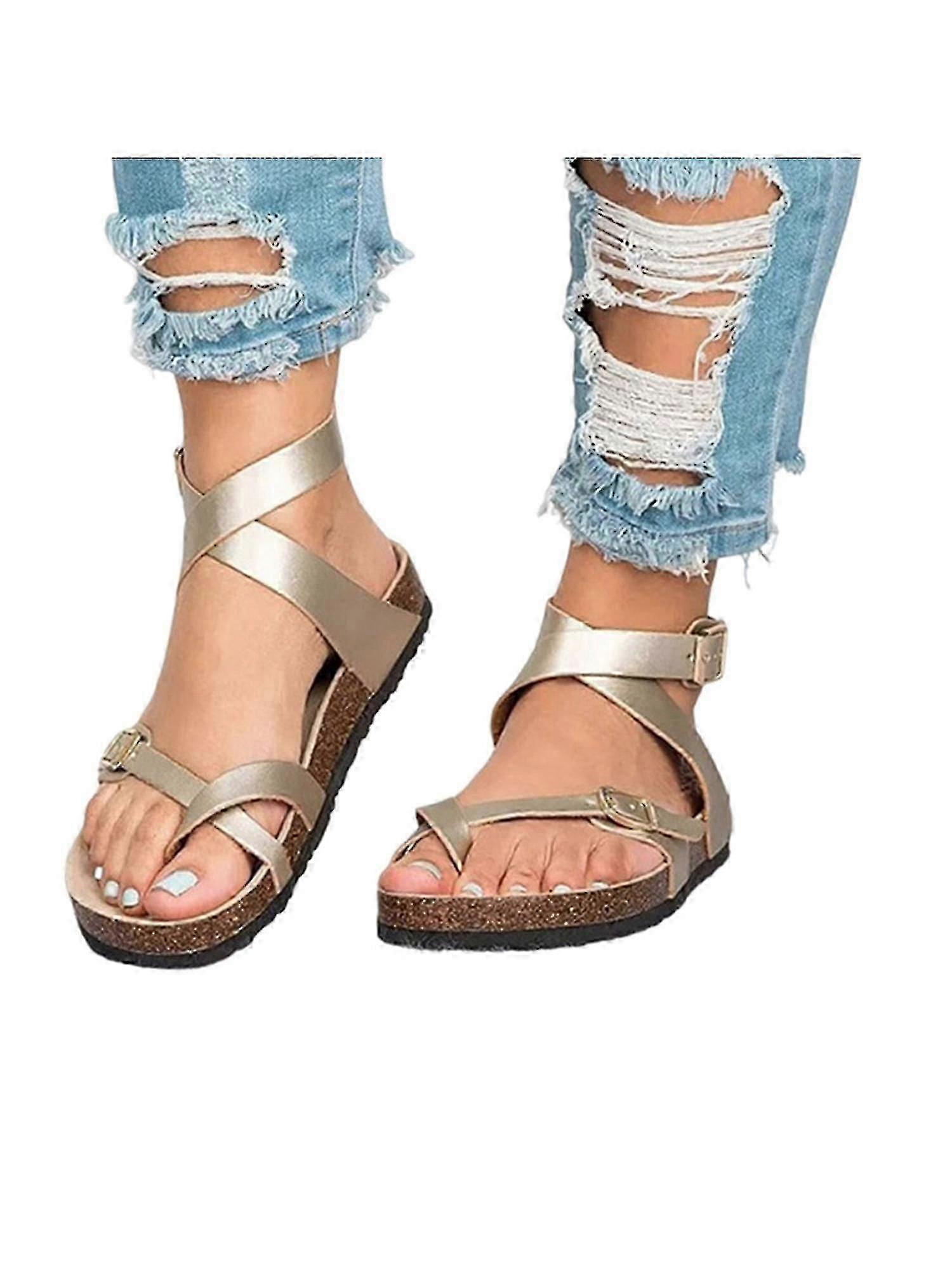 Ladies Comfortable Sandals Simple And Healthy Work Shoes