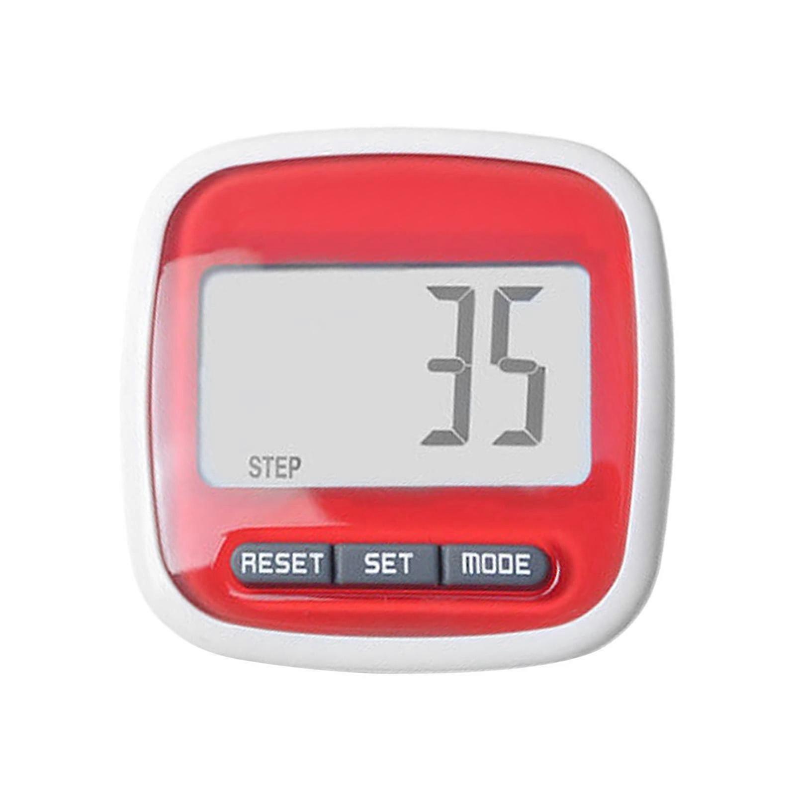 3d Mini Waterproof Step Movement Calories Counter Multi-function Digital Pedometer With Large Dispaly & Clip For Running
