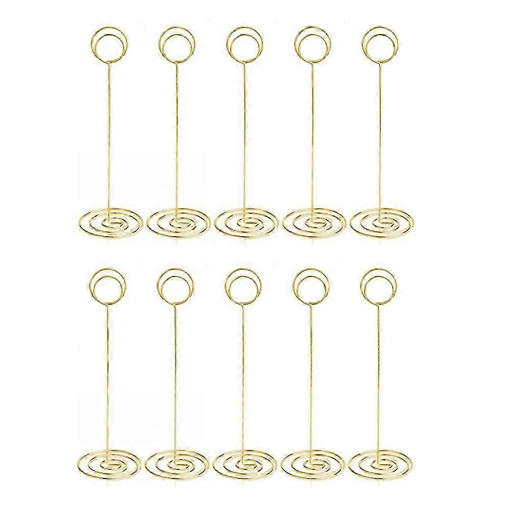 Table Number Holders 10Pcs - 8.75 Inch Place Card Holder Tall Table Number Stands for Wedding Party