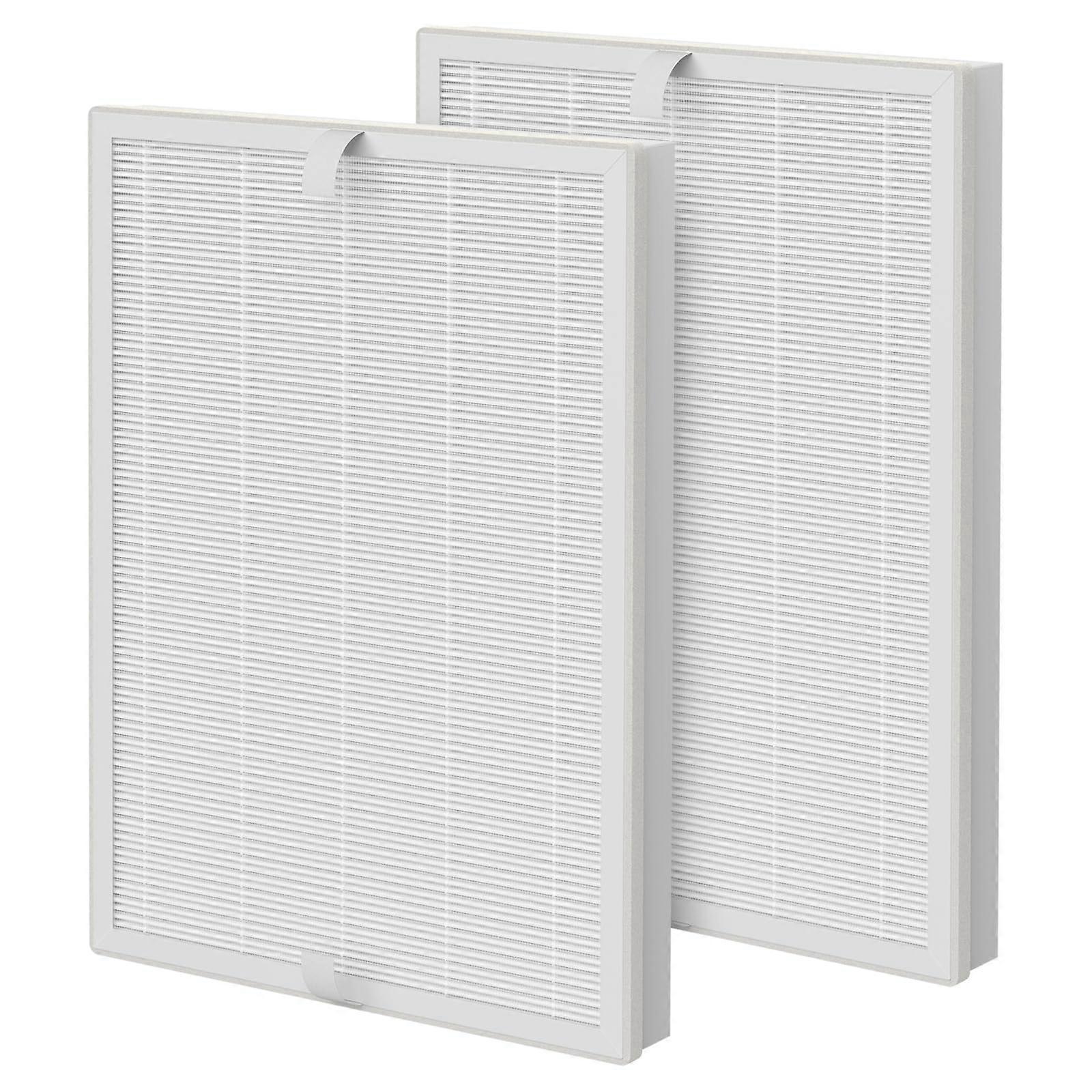 2 Packs True HEPA Activated Carbon Filters for Air Cleaner Purifiers