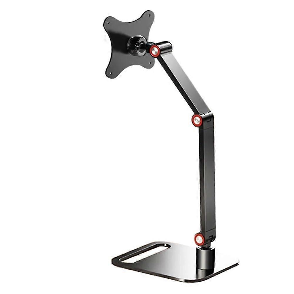 Monitor Stand Monitor Stand Aluminum Alloy Long Arm Holder Desktop Adjustable Mount for 17.3 Inch Display Screen Folding Bracket Monitor Arm