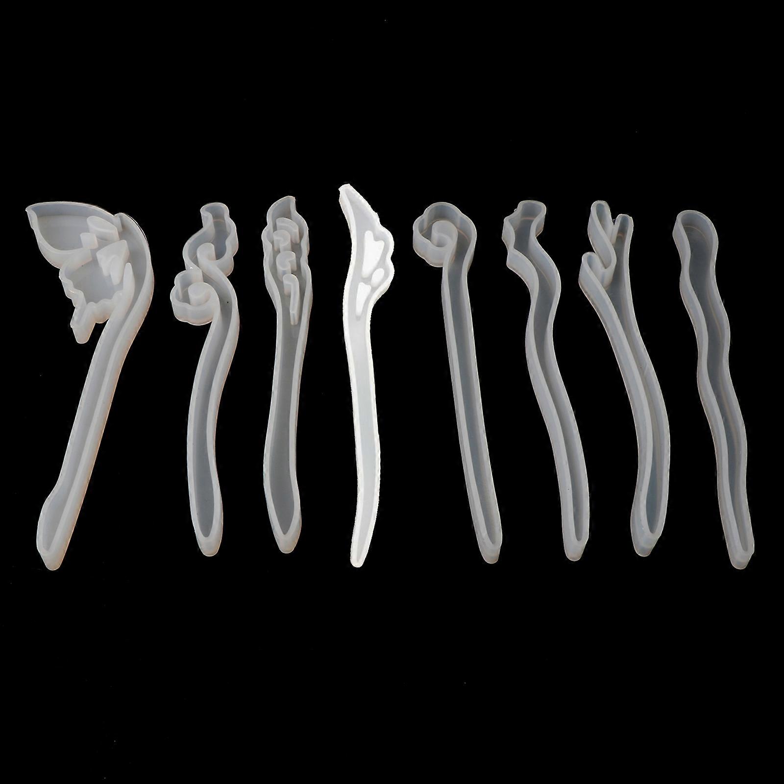 Silicone Epoxy Resin Molds for DIY Casting Toys Making Craft Supplies & Materials Tool Art Starter Perfect for Beginners  White