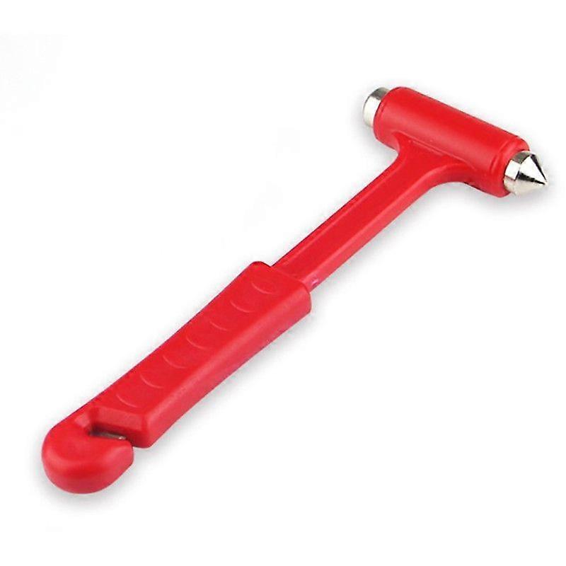 2-in-1 Multifunctional Car Safety Hammer with Handle, Emergency Window Breaking and Cutting Tool for Outdoors
