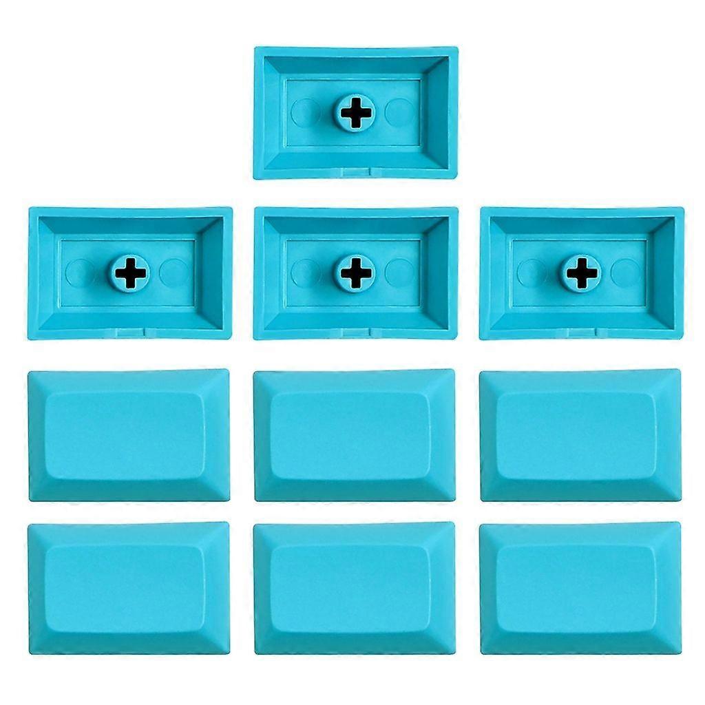 Personalized Blank Keycaps Replacement for Mechanical Keyboard DSA Keycap Blank 10 Pieces of 1.5U Height