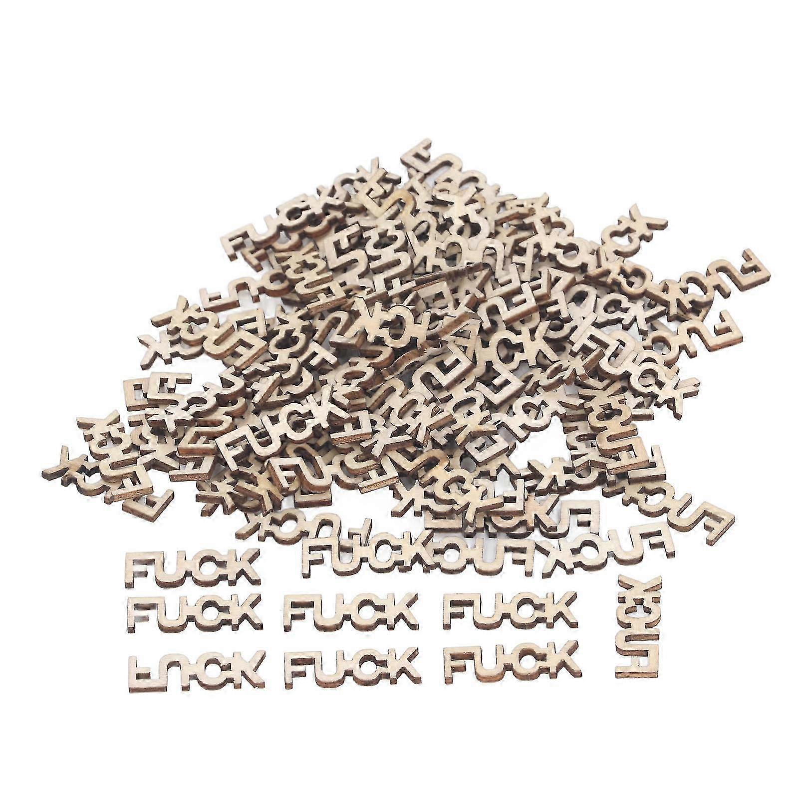 Vent Spoof Puiset Kirjaimet - Hauska kodin ja toimiston sisustussetti