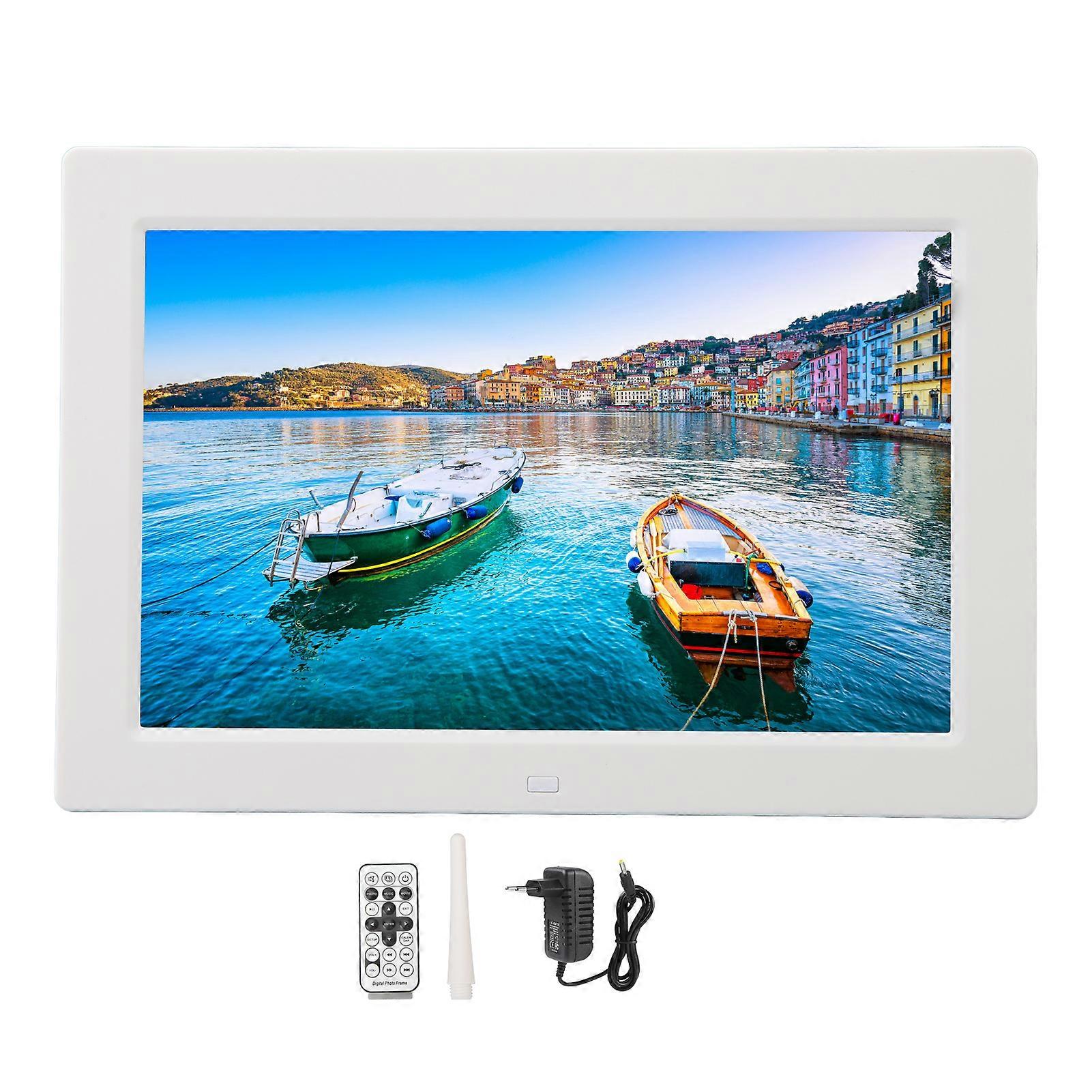 Digital Picture 9.8 Inch 1080P HD Multifunctional Mini Smart Electronic Photo Frame with Remote Control for Home