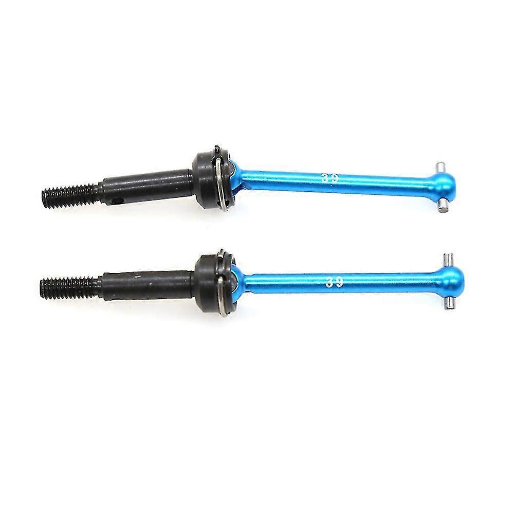 2pcs Metal Drive Shaft Cvd 53792 (39mm)for -01 -02 Tt01 Tt02 Xv-01 Ta01 Ta04 1/10 Rc Car Upgrade Pa