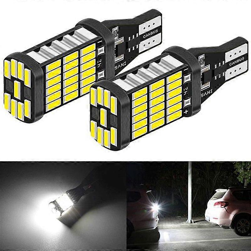 2X Canbus T16 T15 921 W16W Led Bulb Car Backup Reverse Lights