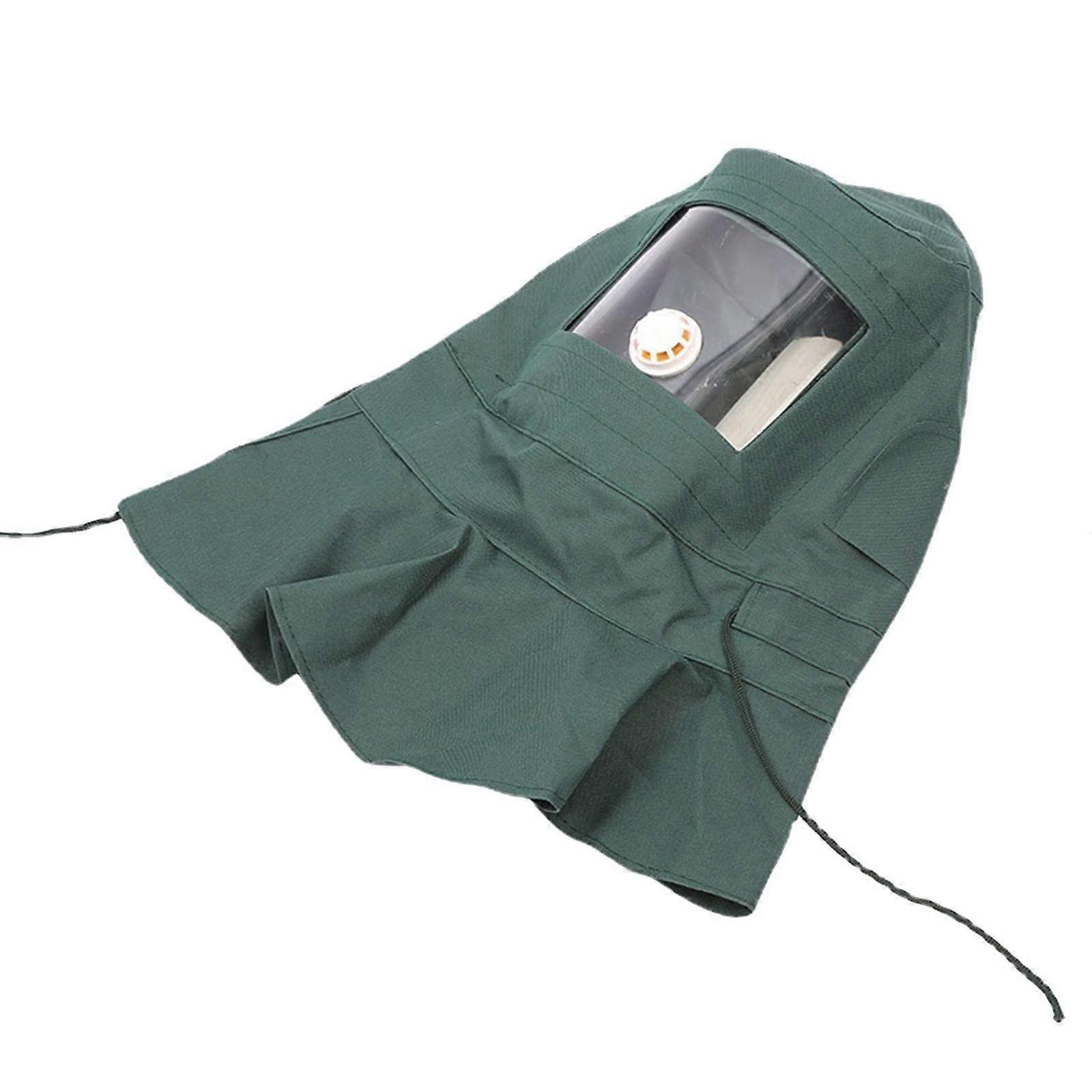 Protective Sandblasting Hood with Shield