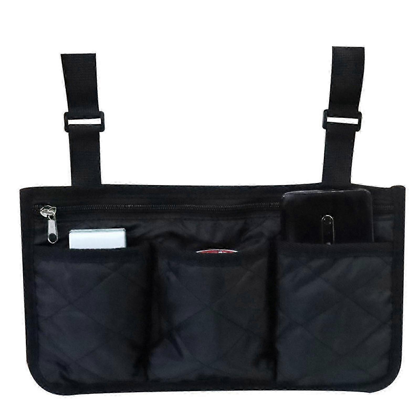 Waterproof Side Storage Bag for Most Wheelchair Armrests