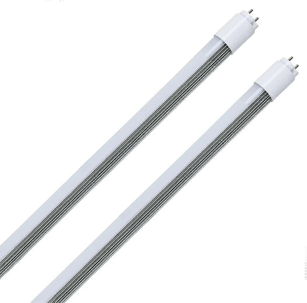 4FT LED Tube Replacement F32T8/F40T12, 18W 4000K Ballast Compatible Or Bypass, 1-10V Dimmable, DLC UL Listed, A+B 2-Pack