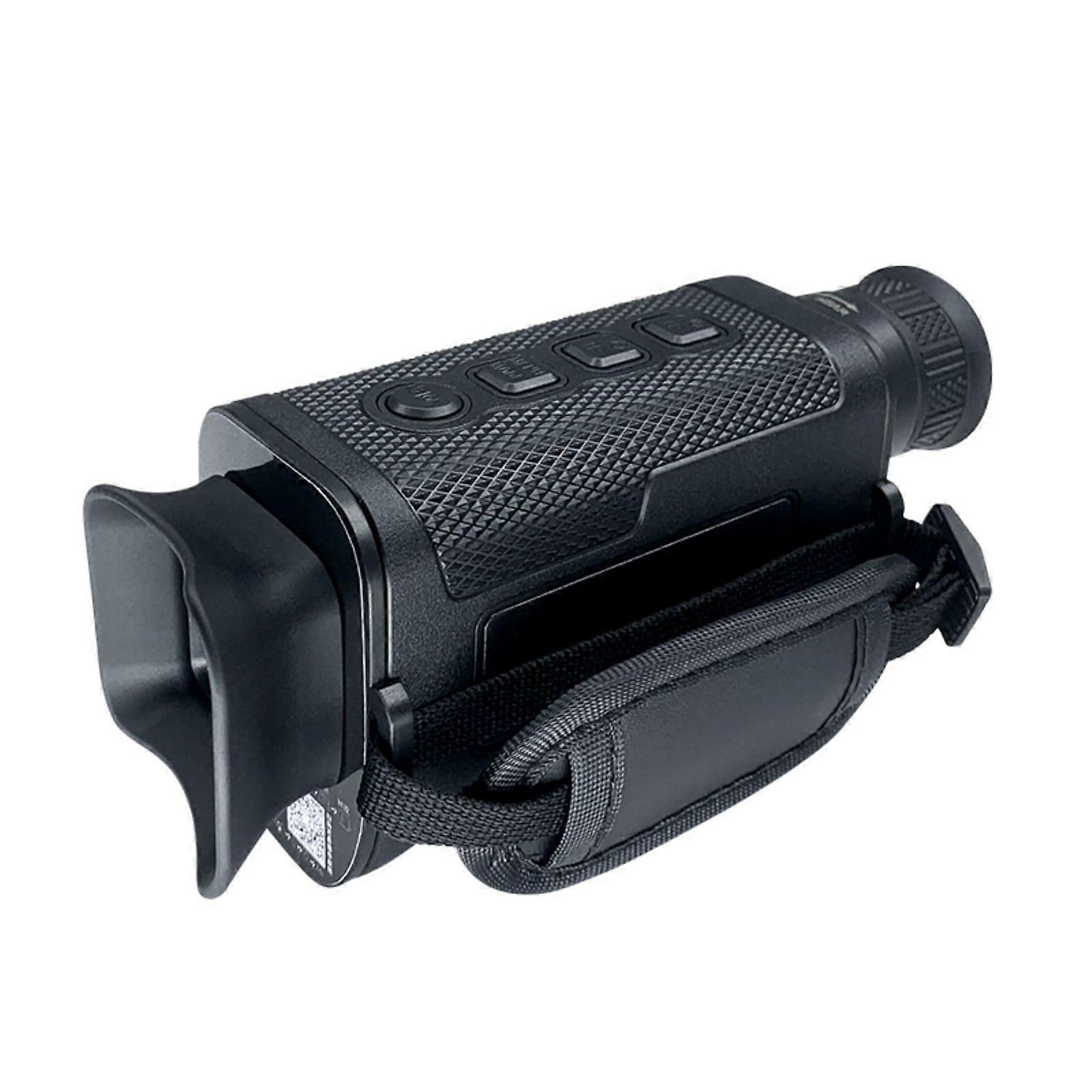 Night Vision Monocular Telescope 8X Zoom 1.54 Inch TFT Screen High Sensitivity Goggles for Hunting Camping Wildlife Viewing