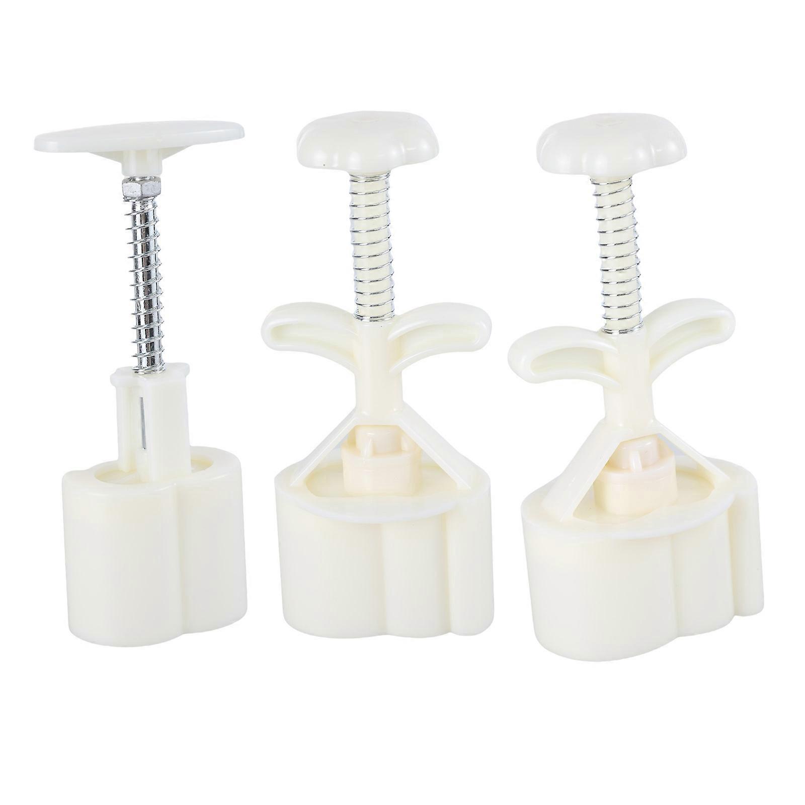 Peanut Shape Moon Cake Press Molds Cookie Stamp Chinese MidAutumn Moon Cake Maker Decorating Tool for Making Cookie