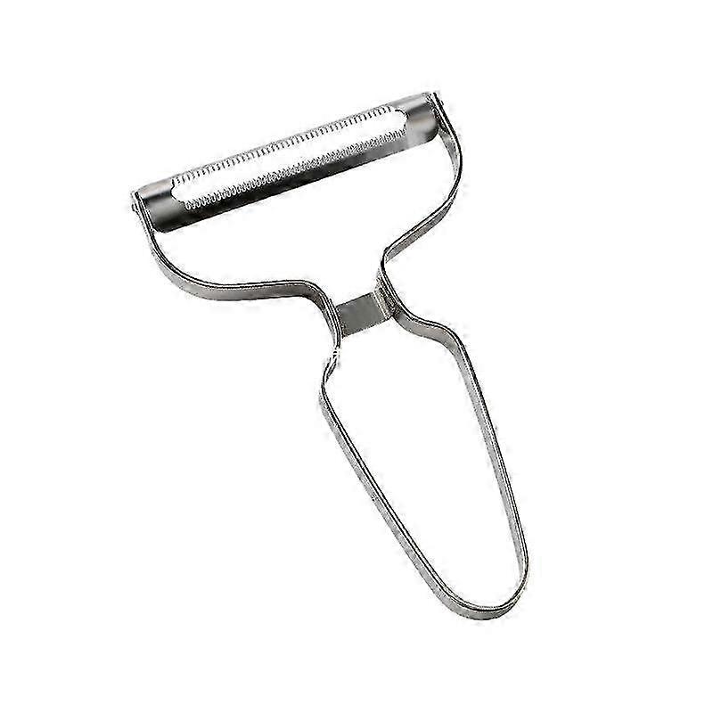 Stainless Steel Vegetable Peeler & Wide Strip Grater - Multi-Functional Kitchen Tool