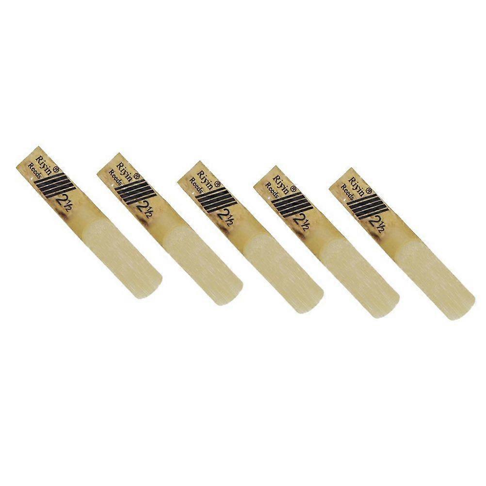 5pcs bB Clarinet Reeds Strength 2.5