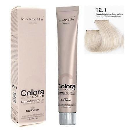 Super Light Sirius Iceberg Blond Hair Color Colora Maxxelle With Natural Fruit Of Goji - 100 Ml