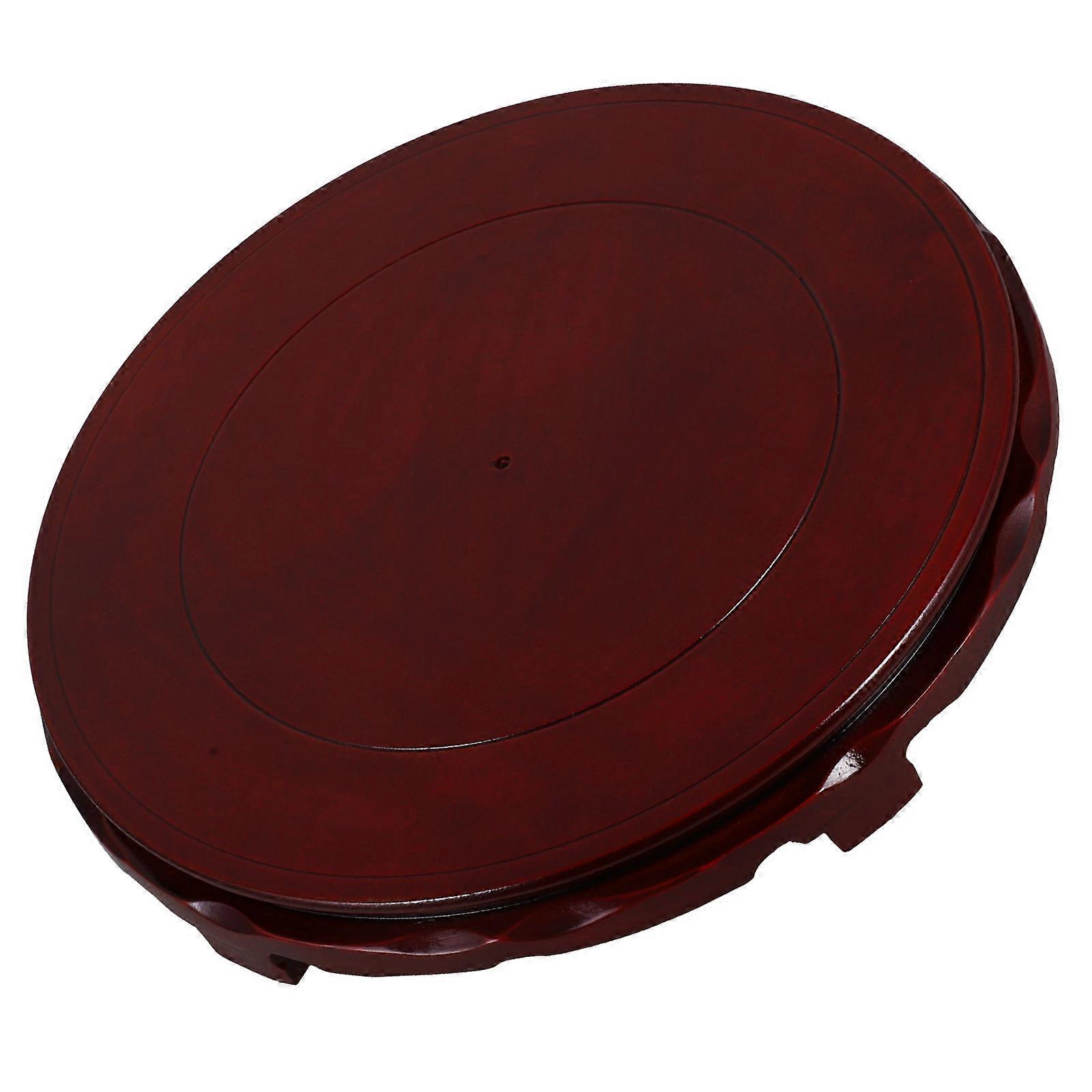 Decorative Buddha Holder, Stable Round Stand Enhancing Interior Beauty