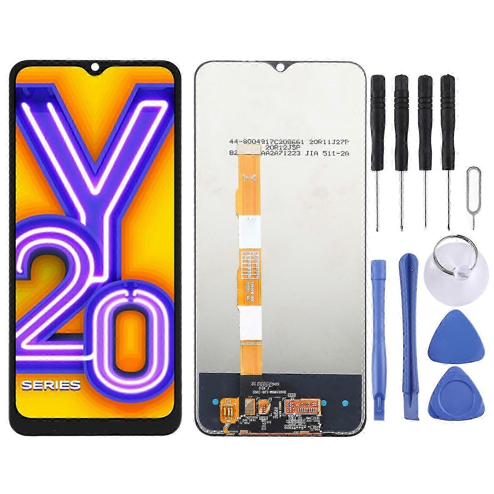 LCD Screen with Digitizer Full Assembly for Vivo Y20/Y20i/Y30/Y30 Standard/Y20 2021/Y3s