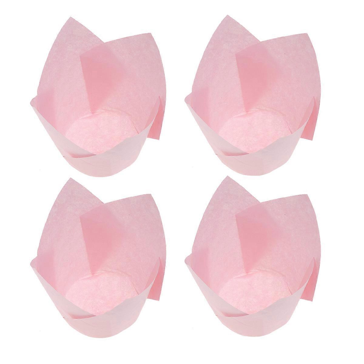 Tulip Design Baking Cups, Elevate Your Desserts with Professional Finish