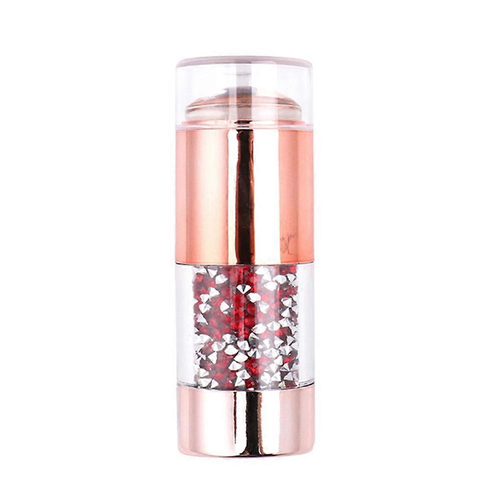 Double Sided Nail Stamper Manicure Tool Salon Use 8 6X3X3CM Silicone 1Set