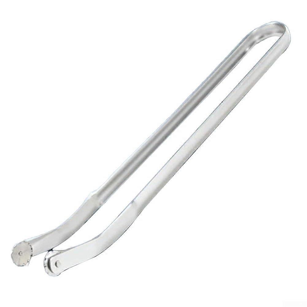 Grill Tools Metal Tongs Stable With 30 cm Handle Length For Efficient Turning of Sausages Outdoors