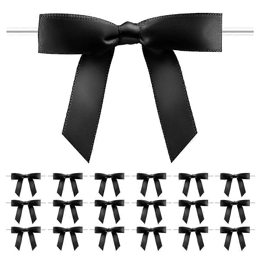Wine Glass Tags Bow Drink Identifier For Weddings And Special Events 7.20X6.80X1.00CM Polyester 30Pcs