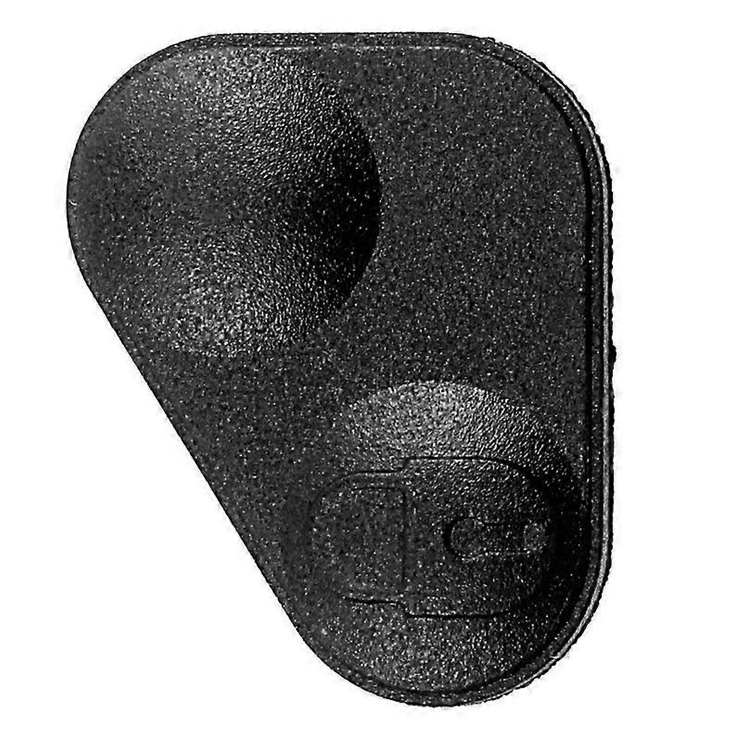 Rubber 2-Button Remote Key Fobs Pad Cover - YWC000300 For Land/Range Rover P38 Black