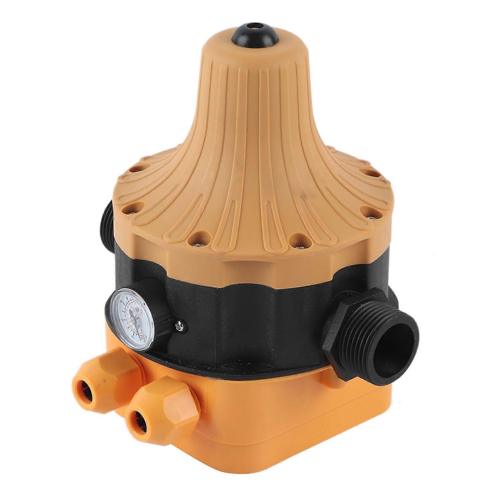 Automatic Water Pump Pressure Switch Electric Controller with Pressure Gauge Home Accessory