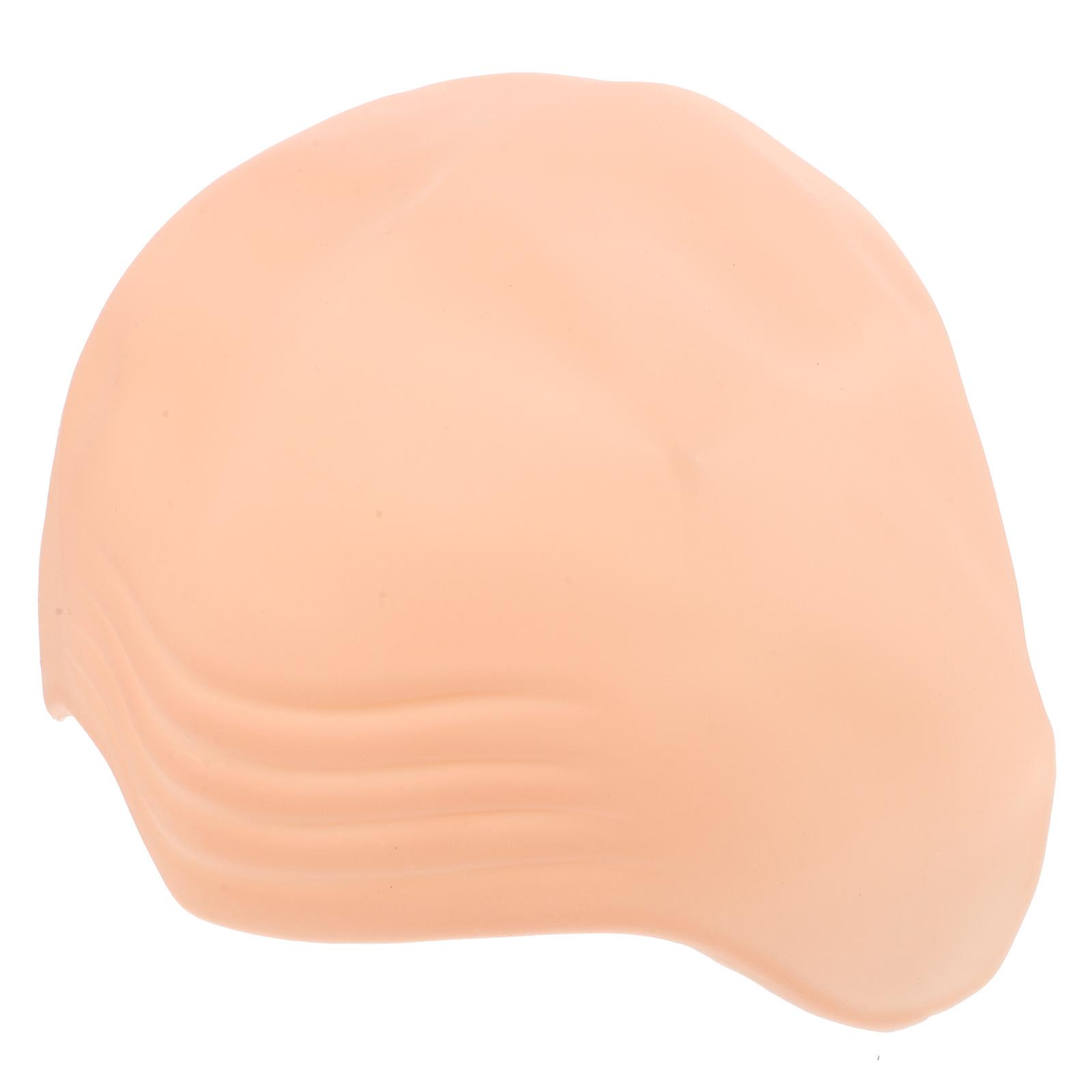 Stretchy Silicone Bald Cap for Monk Cosplay, Halloween, Parties, and Stage Performances – Comfortable Fit for All, Personalize Your Look