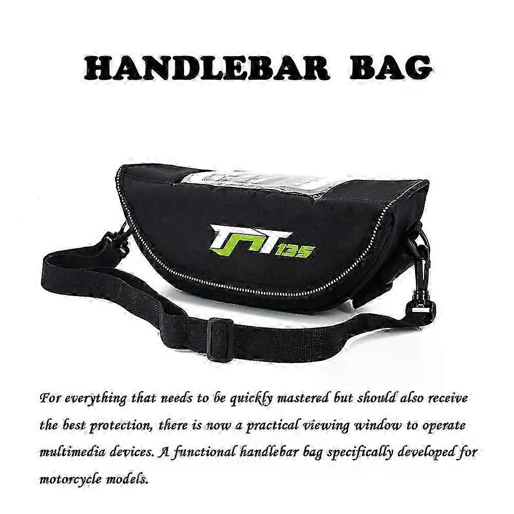 Motorcycle handlebar navigation bag Fit For BENELLI TNT 135 tnt 135 TNT 25N handlebar storage bag dustproof and waterproof-(B