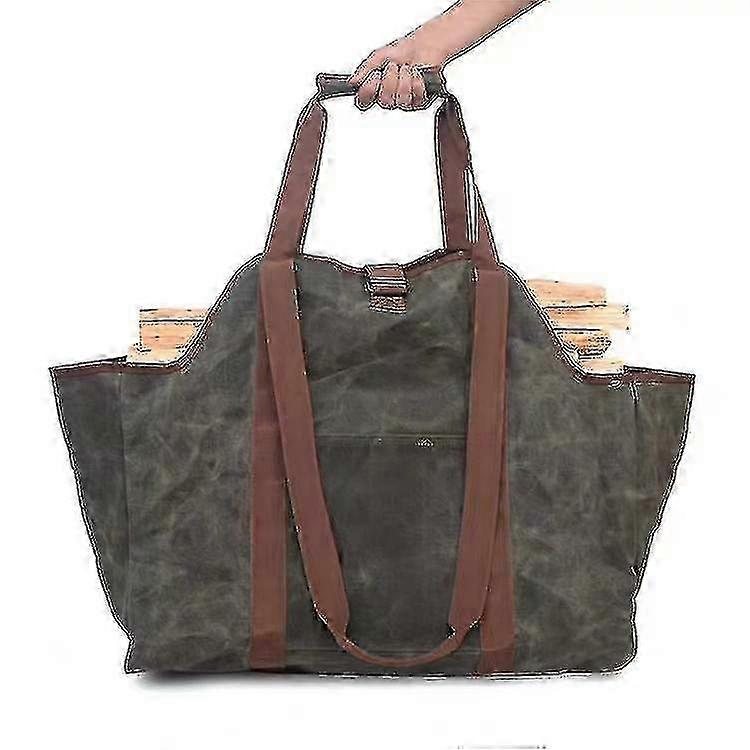 Extra Large Firewood Carrier Log Basket Bag
