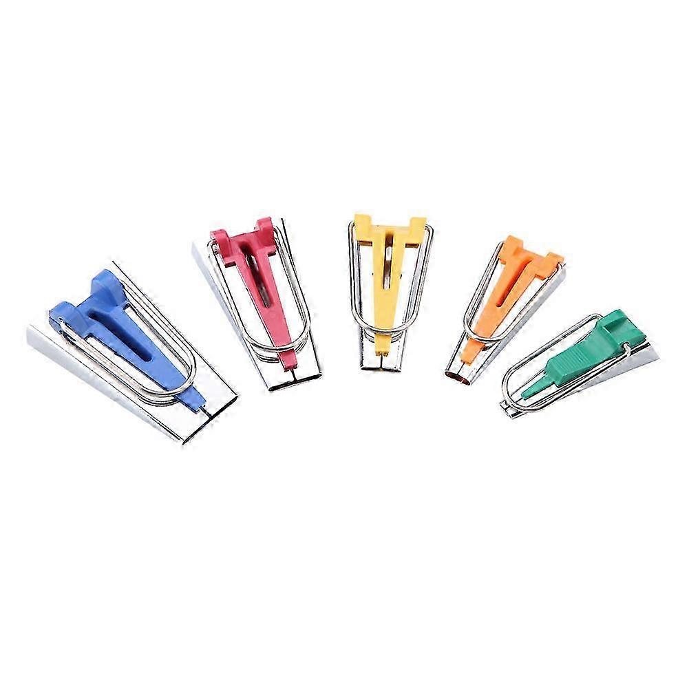 Fabric Tape Maker Tool Set for Sewing and Quilting - 5 Pieces Binding Maker Set