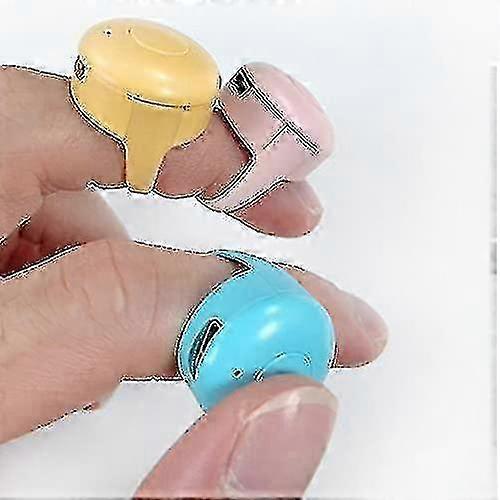 Fingertip Video Controller for Social Media Soft Silicone Ring Remote Smartphone Bluetooth Accessory