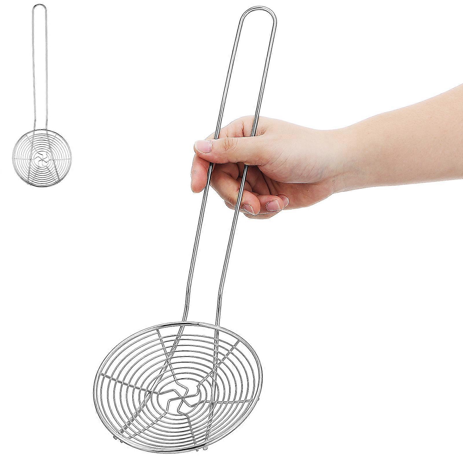 Stainless Steel Hot Pot Colander Strainer for High Temperature Kitchen Use, Lightweight and Easy to Handle