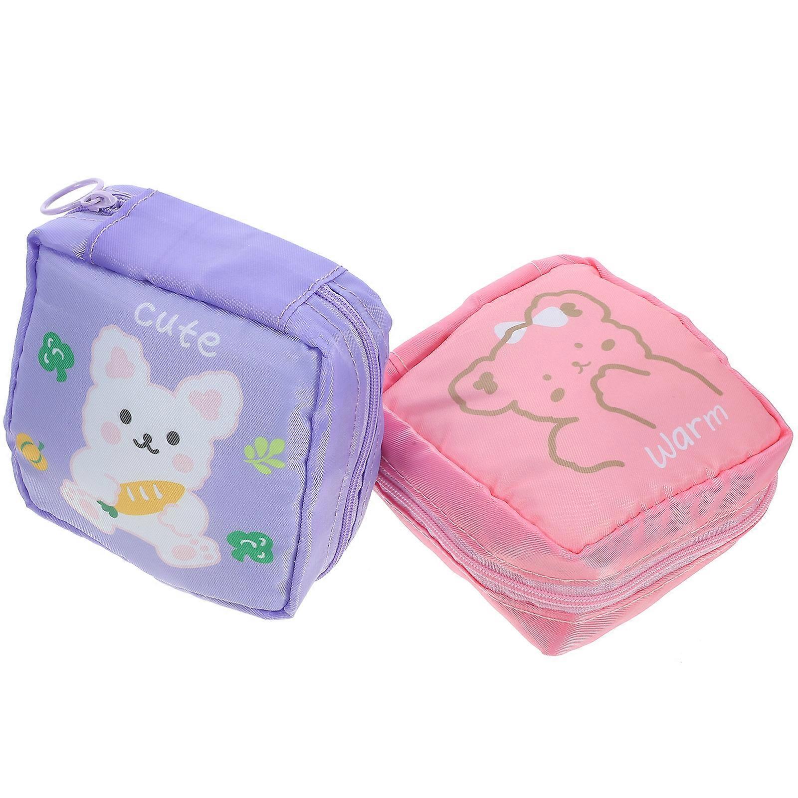 It seems you're referring to a product listing or description for **sanitary pad storage bags**. Here's a refined and professional version of that