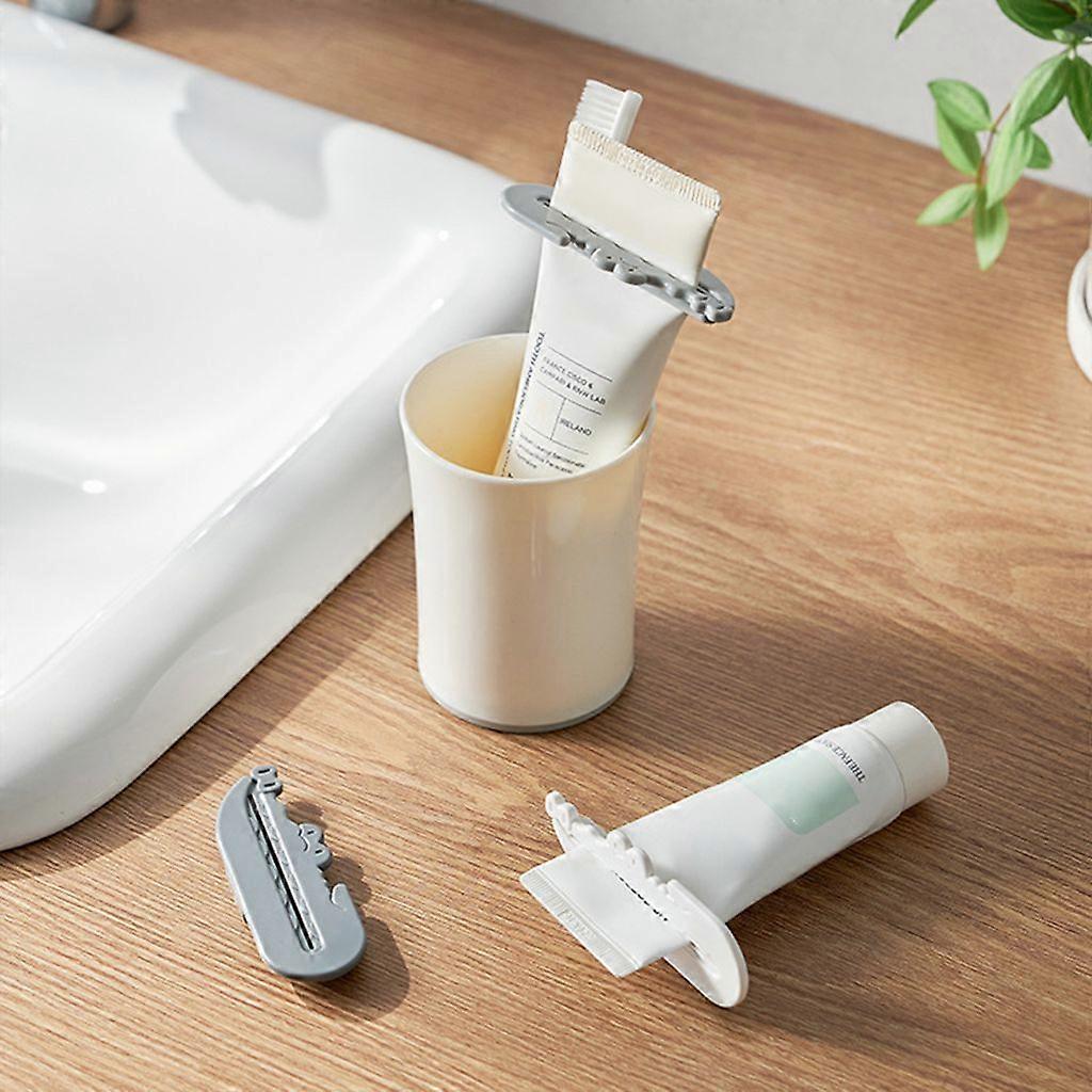 3 Pack Toothpaste Squeezers Compact Size Smooth Edge Reusable Cartoon Shape Effortless Face Cleanser Squeeze Toothpaste Dispenser