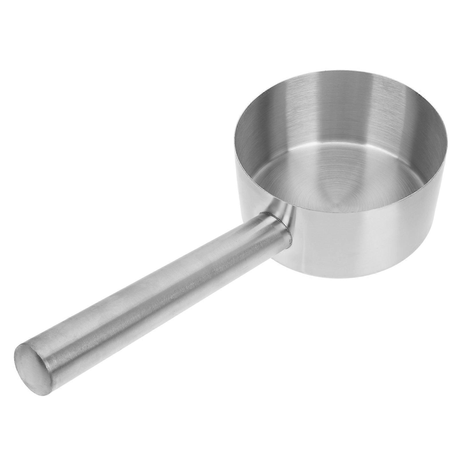Stainless Steel Thickened Kitchen Ladle with Long Handle for Soup Serving, Water Scooping, and Household Use – Multipurpose Cooking Tool