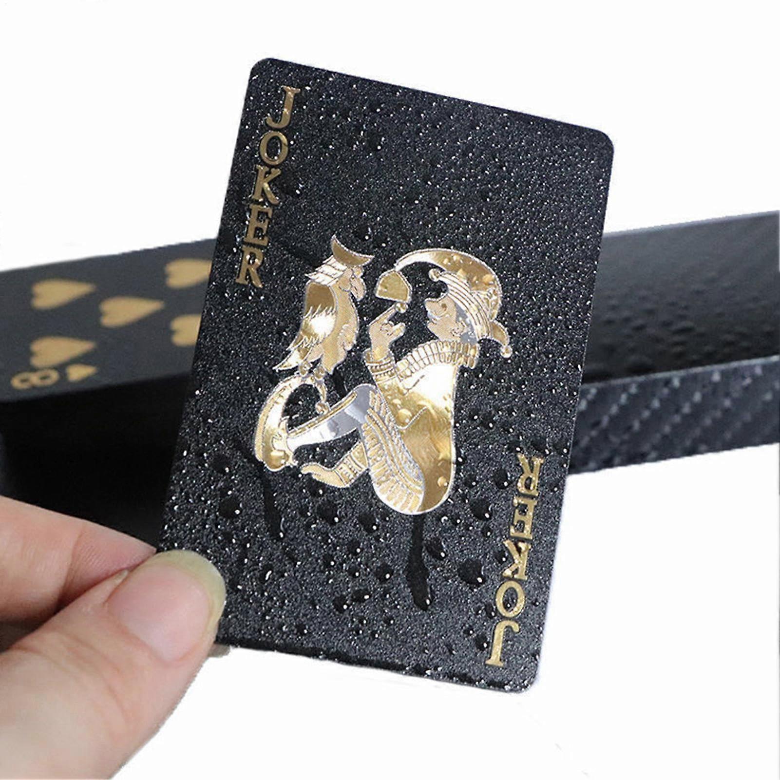 Playing cards with 54 waterproof collectibles, card game accessories for party games, interaction, group activities, gatherings.