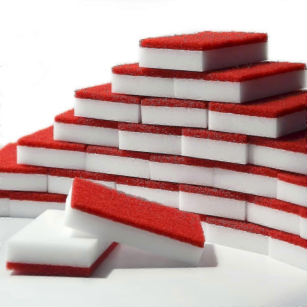 30 Pack Scrub Sponge.dual-sided Multi-functional Magic Cleaning Sponges Eraser